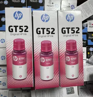 Hp Gt52 Original Ink Bottle Magenta - Genuine