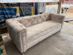 Photo - Cream 3 In 1 Sofa//Very Durable And Strong