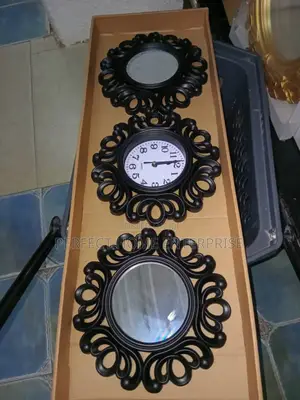 3 in 1 Wall Clocks and Mirror