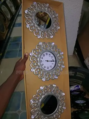 3 in 1 Wall Clocks and Mirror