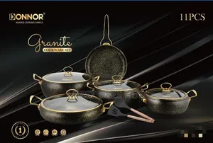 Donnor11pcs Granite Cookware