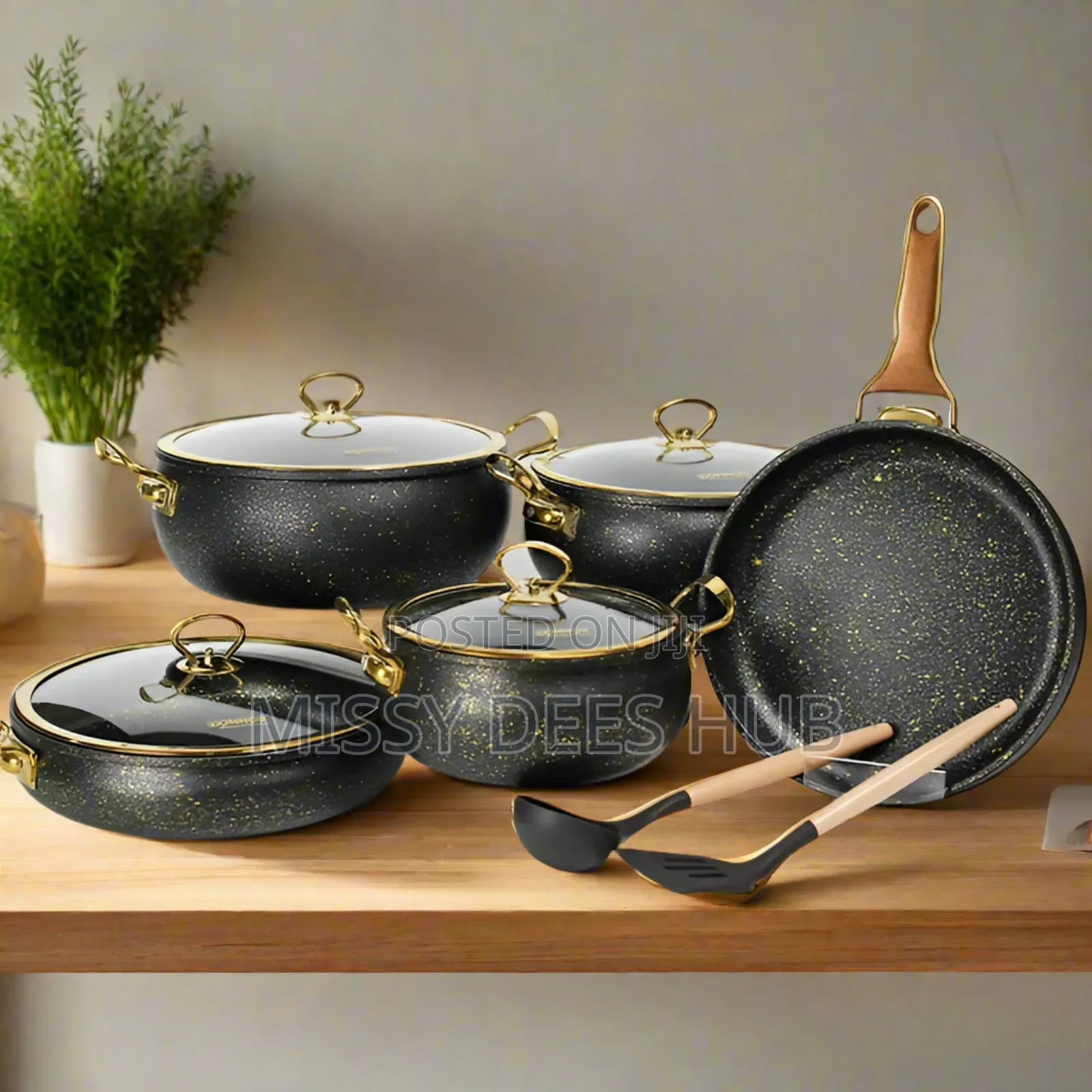 Donnor11pcs Granite Cookware