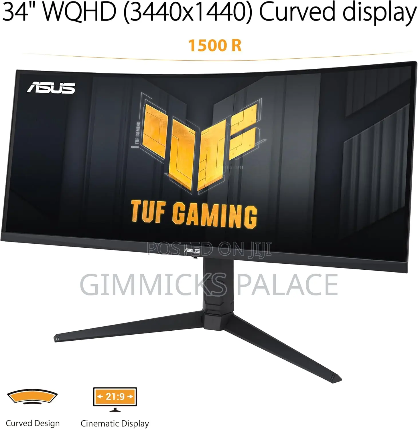 Tuf Gaming Monitor Vg34vql3a