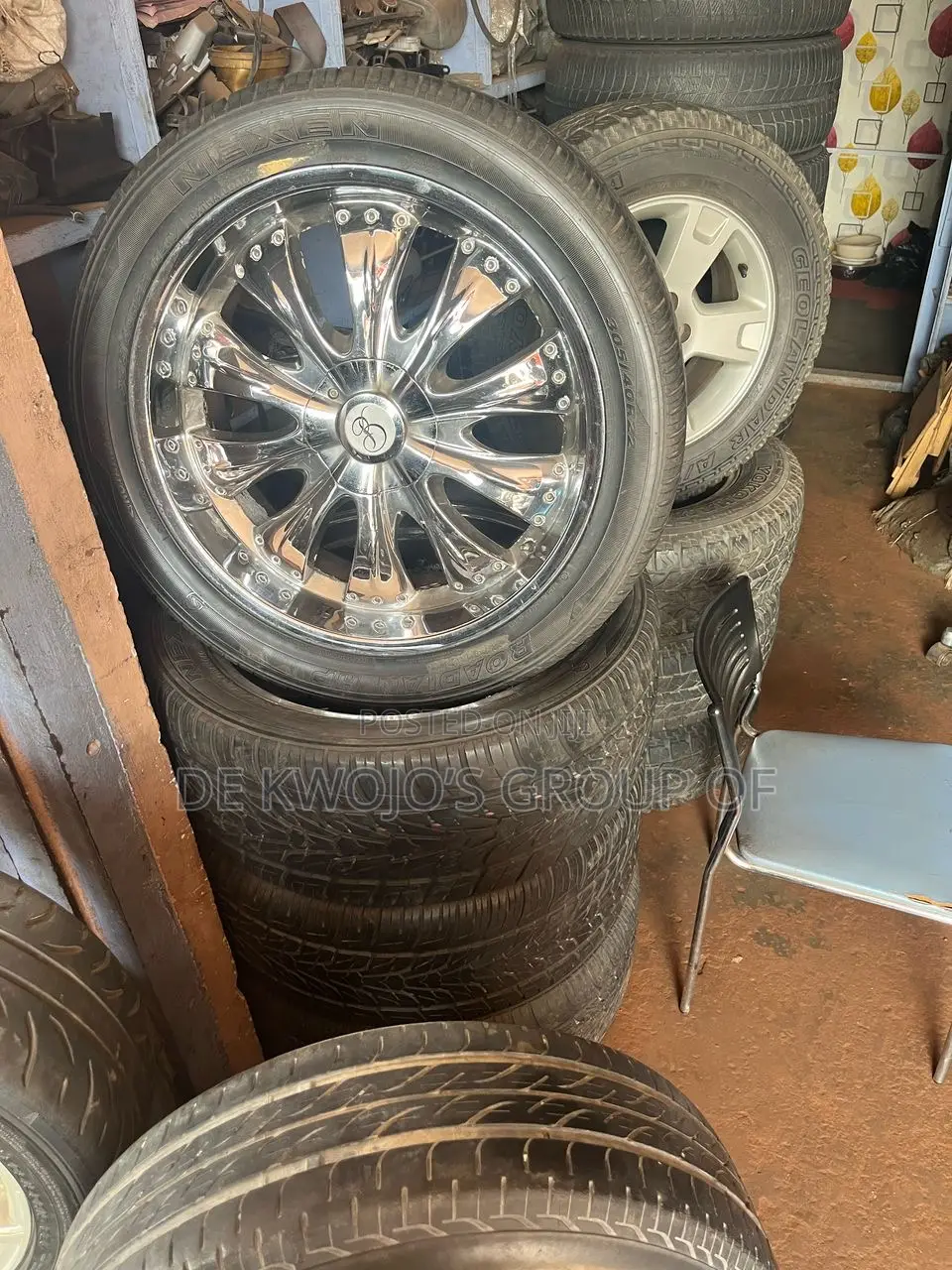 Home Used Rims With Current Tires Only.