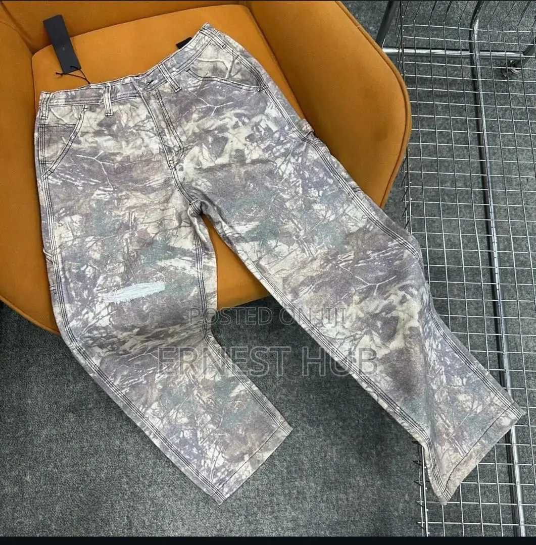 Solid Baggy Jeans