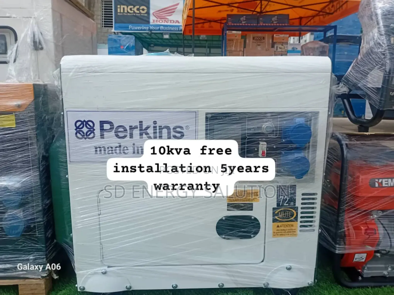 Smooth Power Smooth Life With Perkins 10kva 13000watts Diese