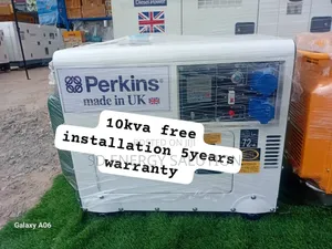 No Noise No Nonsense Perkins 10kva Diesel 13000watts Diesel
