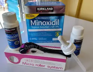 Regrow Bald Spots Faster – Minoxidil + Derma Roller
