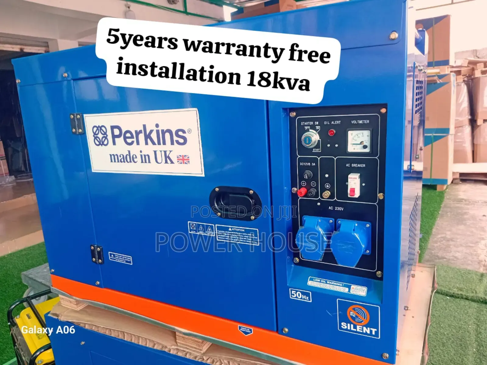 Elegant Mirage Vortex 18kva Perkins Generator Diesel
