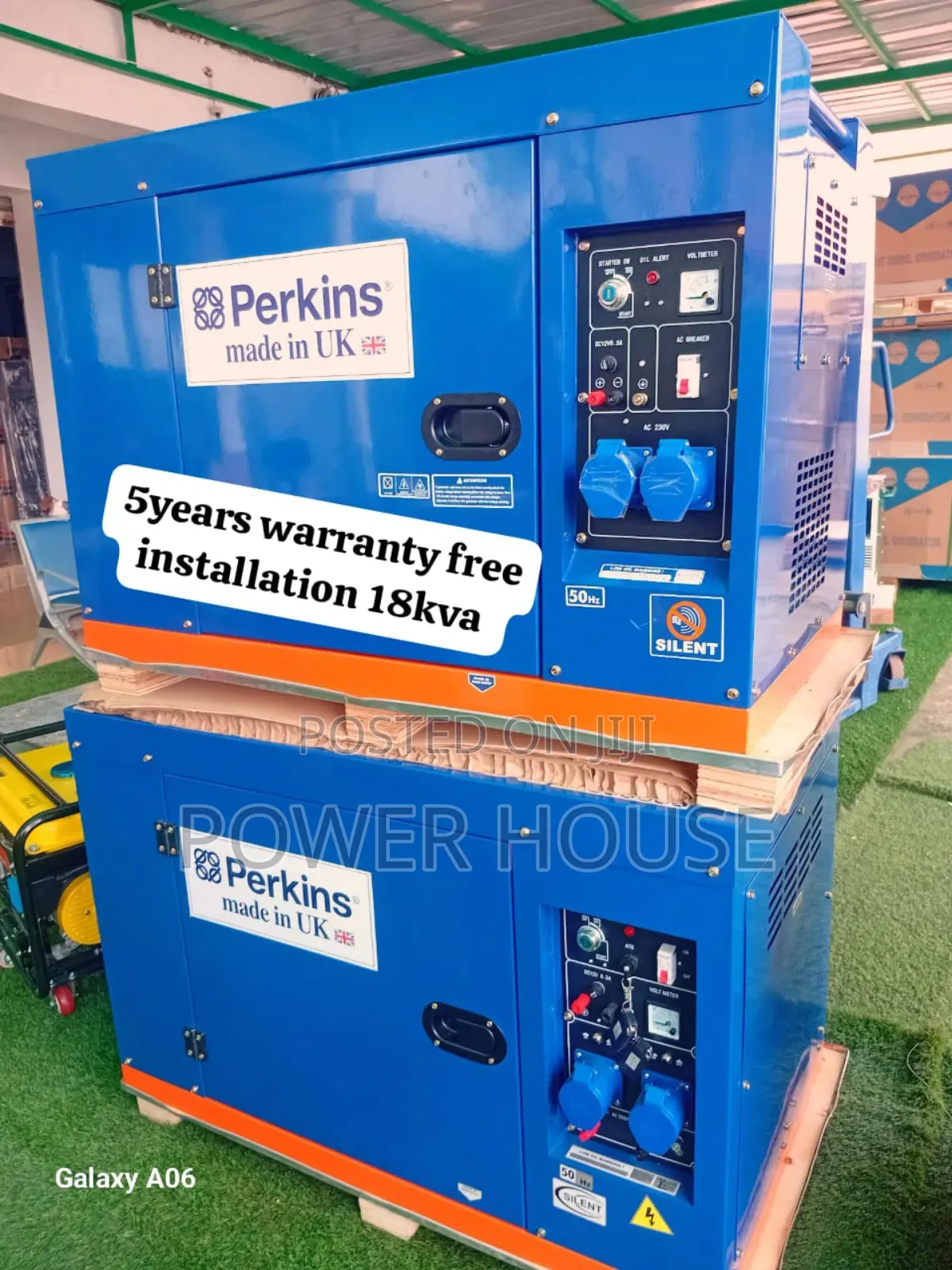 Elegant Shiel Nova 18kva Generator 18kva Perkins Generator
