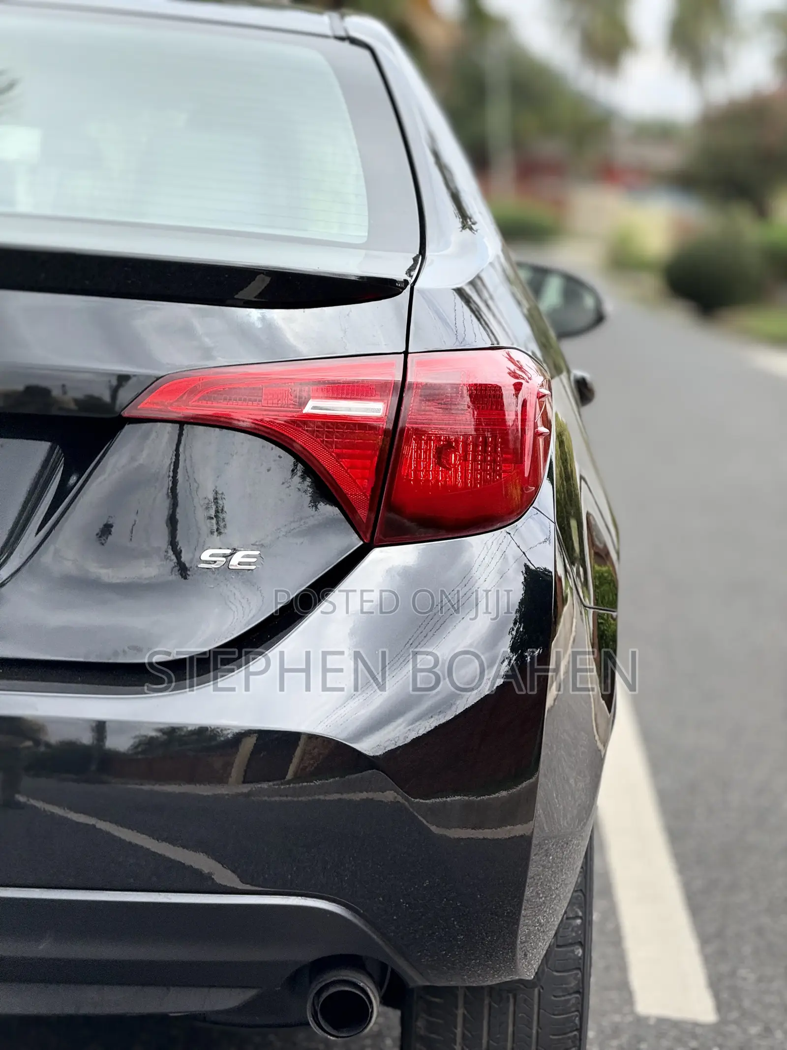 Toyota Corolla SE Special Edition 4dr Sedan (1.8L 4cyl CVT) 2017 Black