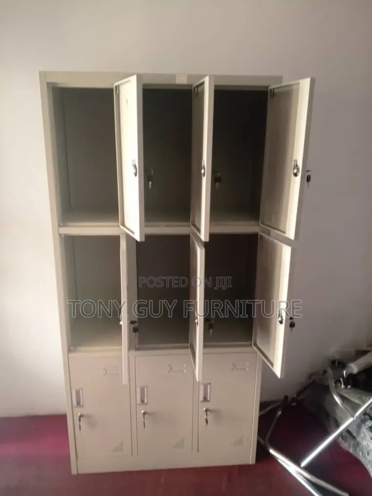 Metal Cabinet Nine Door