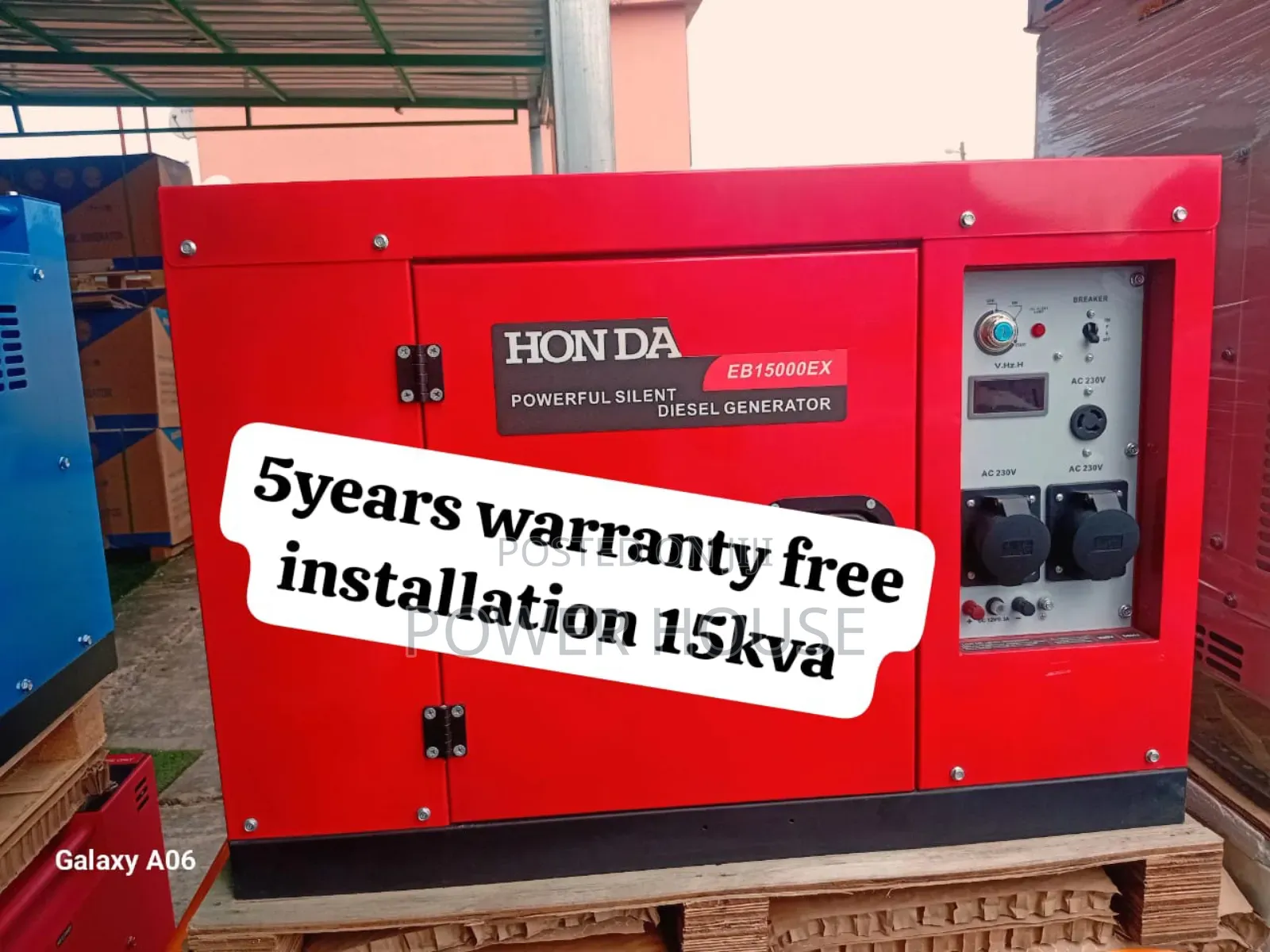 Elegant Pinnacle Regal Poelwer Honda 15kva 16500watts