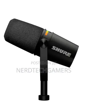 Shure Mv7+ Podcast Dynamic Microphone.