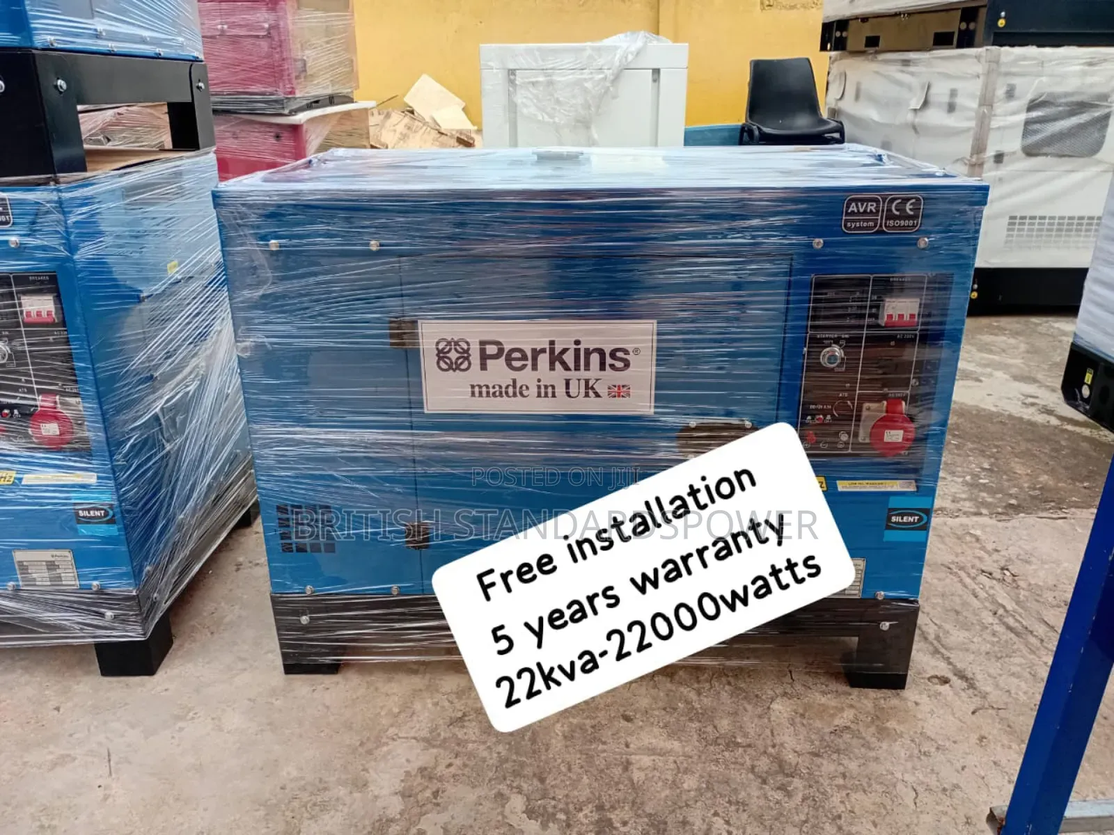 Off Grid Power 22kva Silent Diesel Generator Set