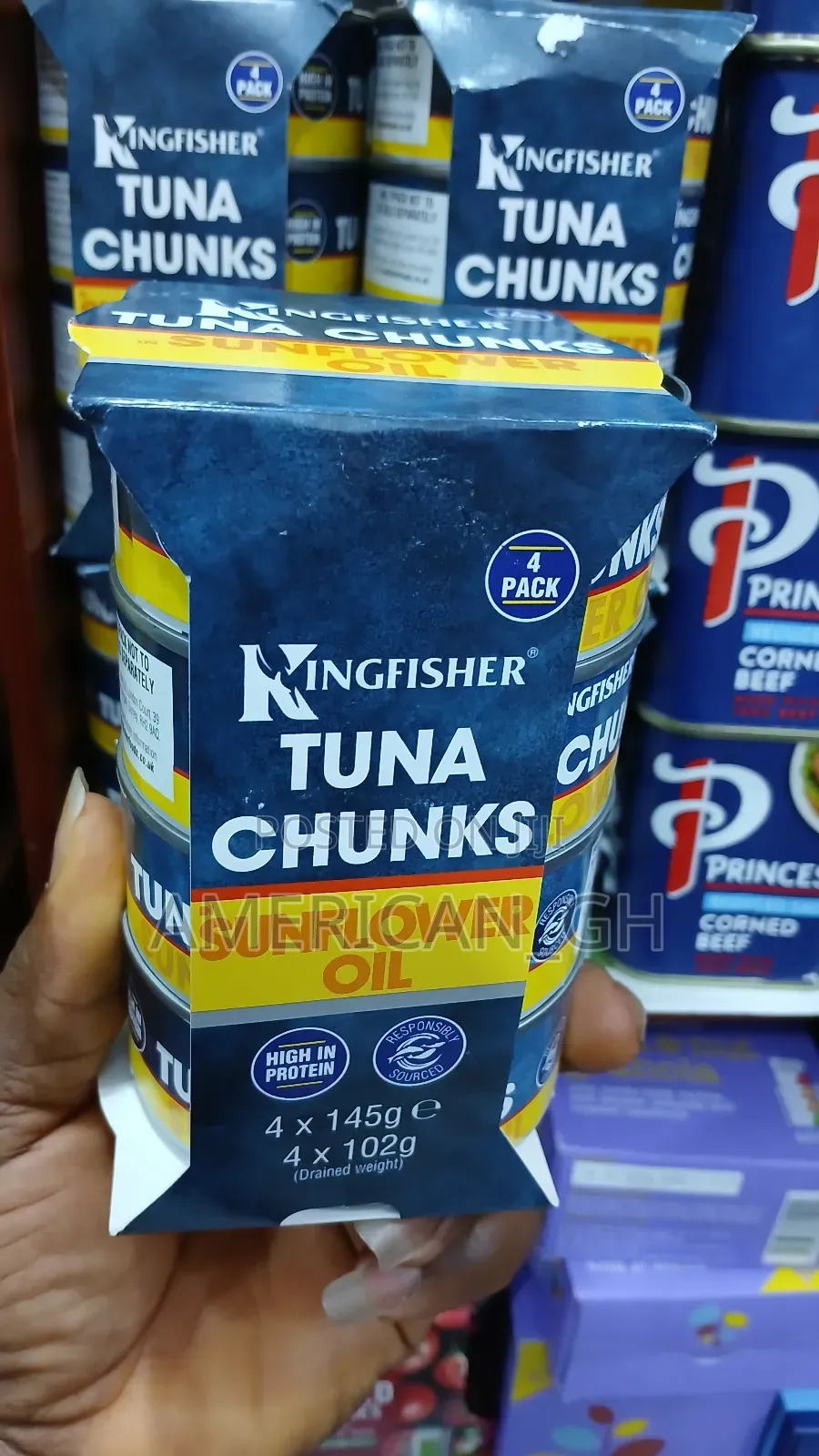 Tuna Chunks, 4 Pack