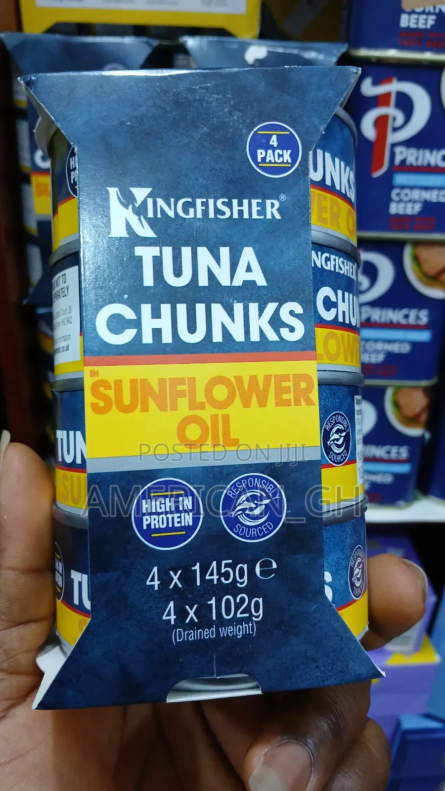 Tuna Chunks, 4 Pack
