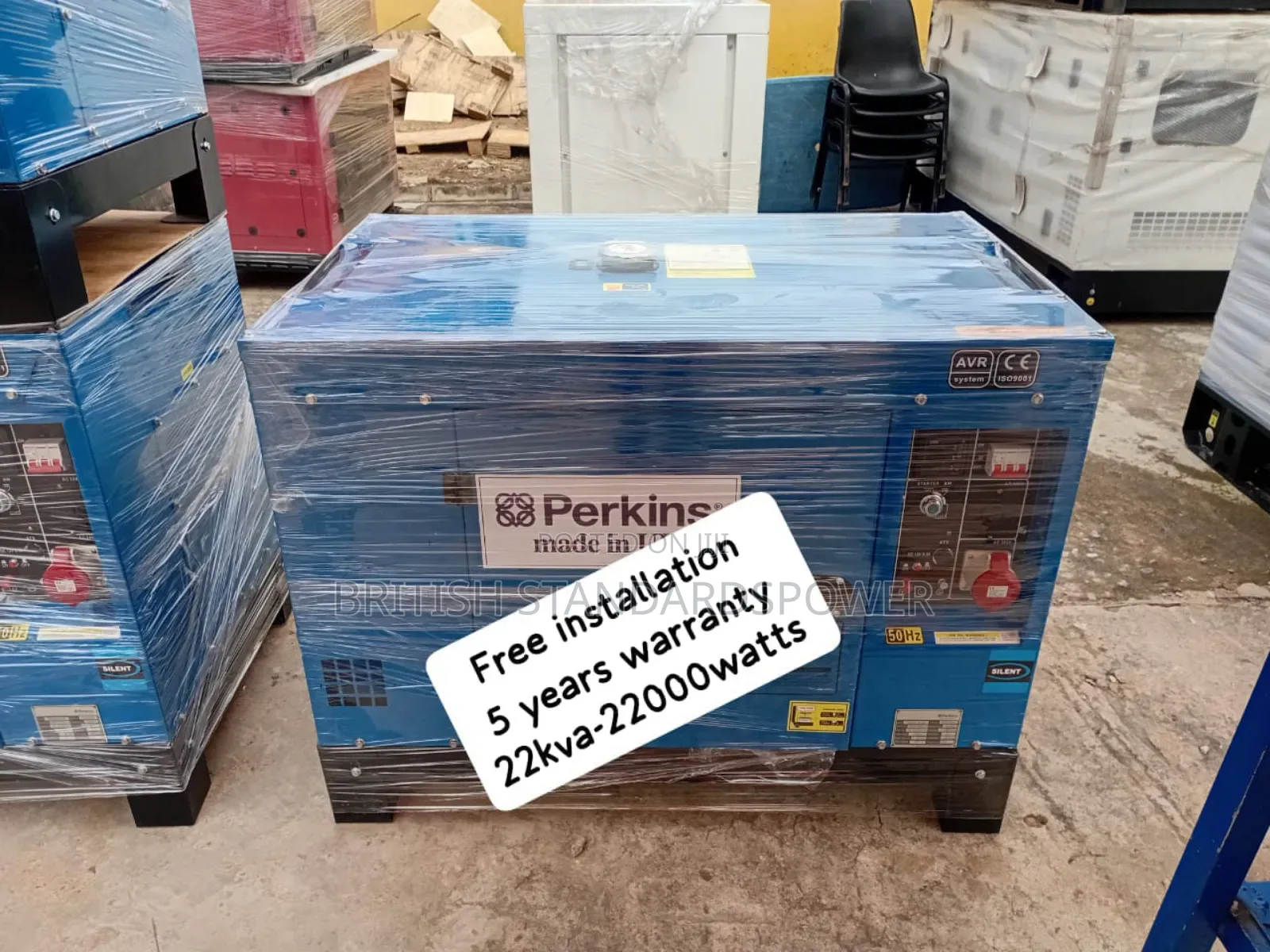 Self Generation 22kva Silent Diesel Powered Genset