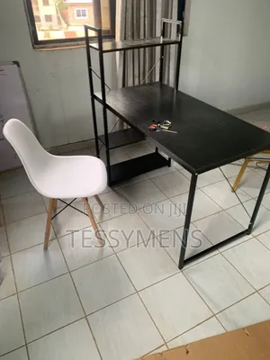 Computer Desk/ Office Table With Side Shelves