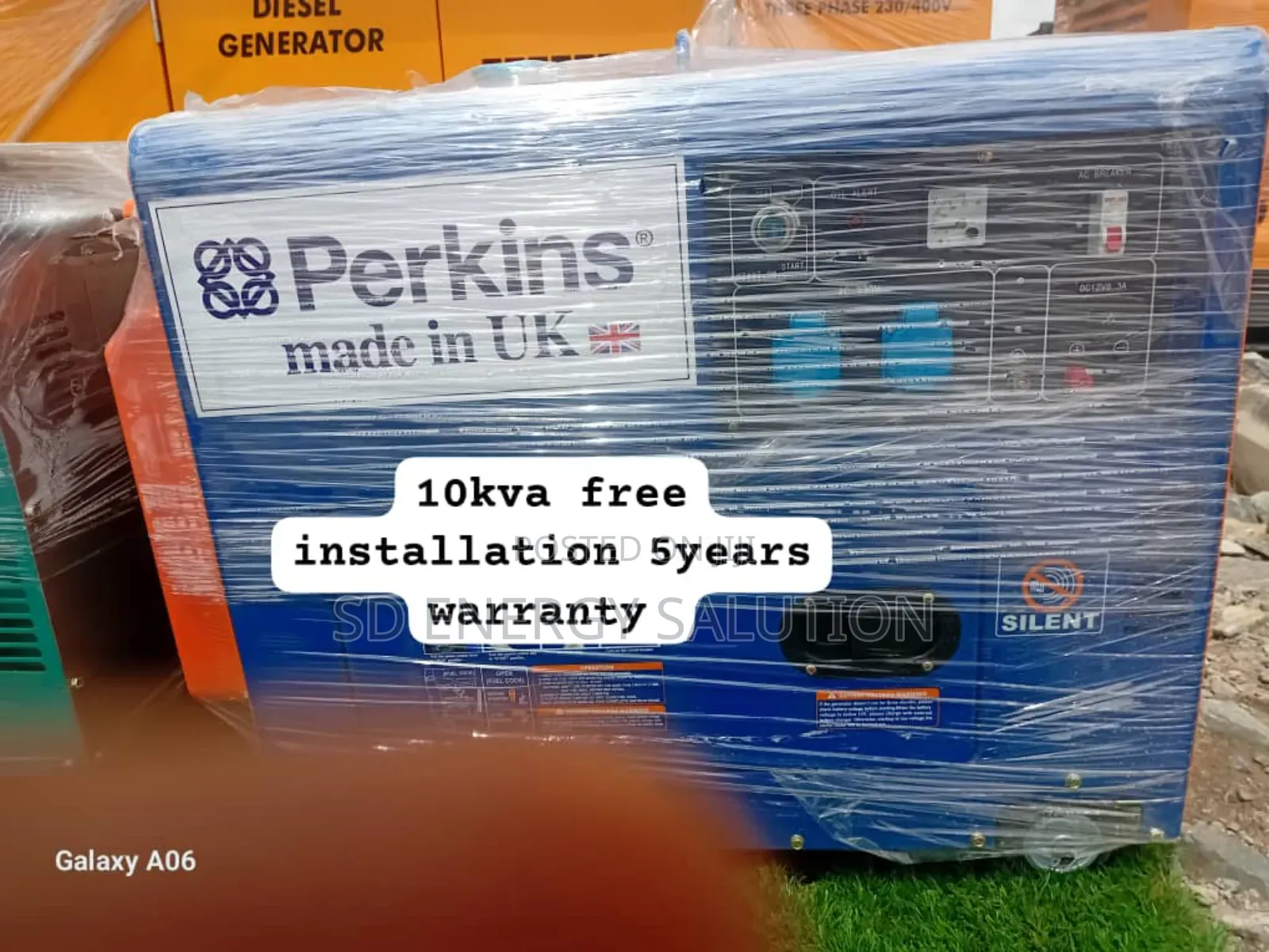 Power Get Personal Perkins 10kva Diesel 13000watts Diesel