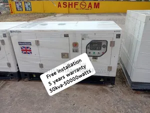 Rugged and Dependable 50kva Silent Diesel Generator