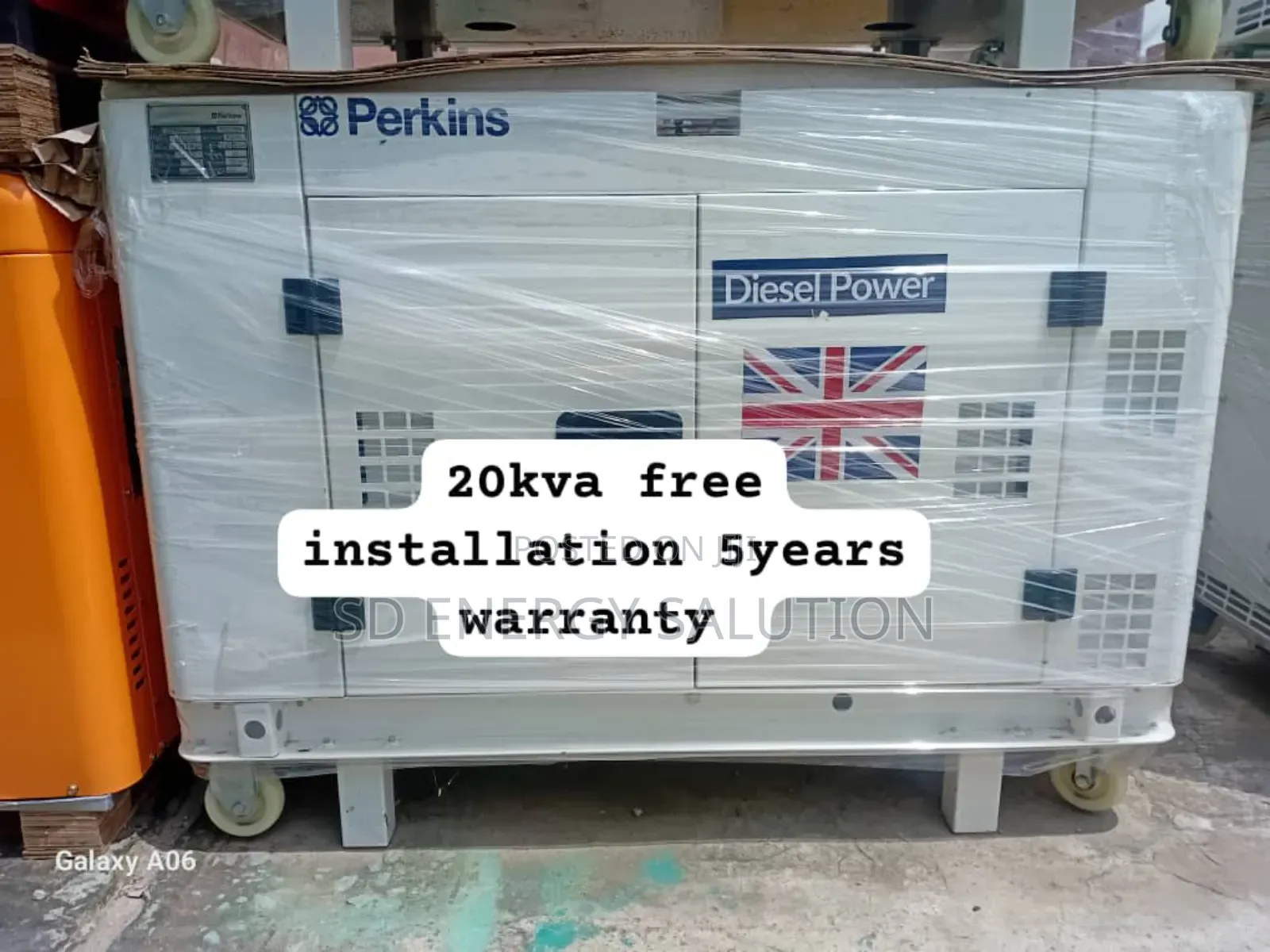 Bold Backup Digital Energy Saving Perkins Diesel 20kva Perki