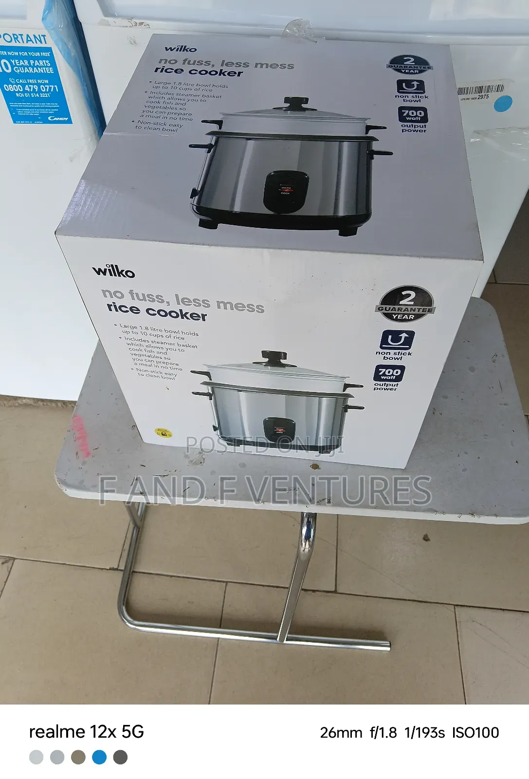 Wilko Rice Cooker 1.8l- Uk