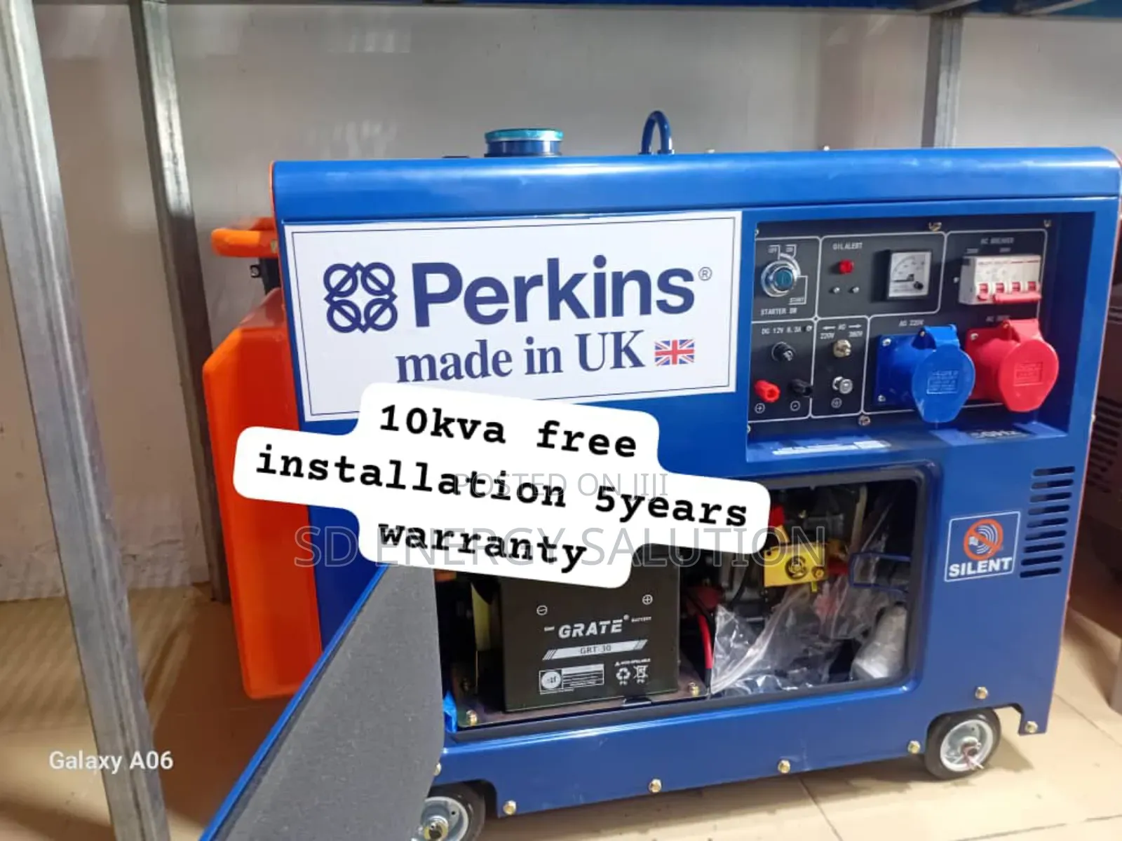 Blackout Proof Brilliance Perkins 10kva 13000watts Diesel