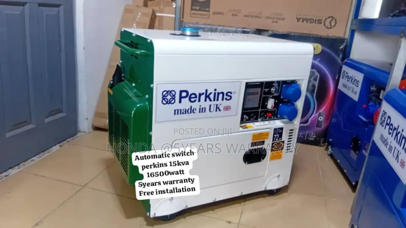 Green Scape Energy Perkins 15kva 16500watt Diesel 15kva