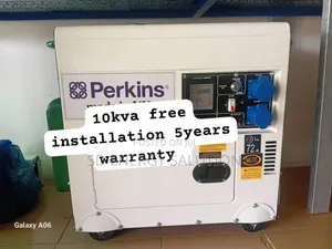 Where Tech Meet Toughness Perkins 10kva Diesel 13000watts
