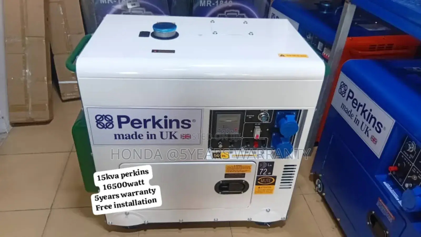 Eco Vantage Perkins 15kva 16500watt Generator Diesel 15kva