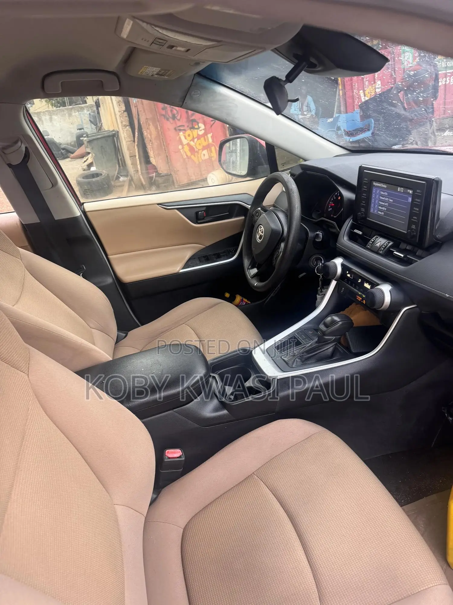 Toyota RAV4 LE AWD 2019 Red