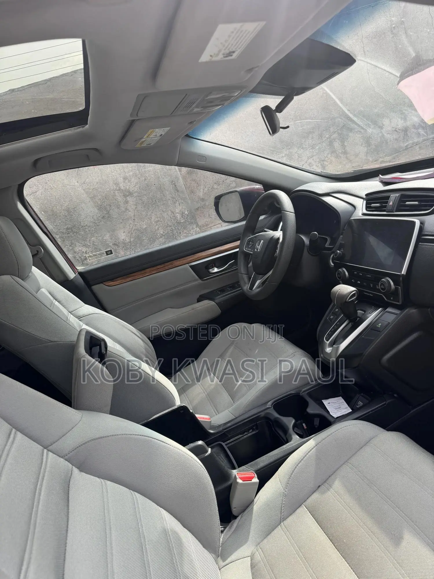 Honda CR-V EX-L 4dr SUV AWD (1.5L 4cyl CVT) 2017 Burgundy
