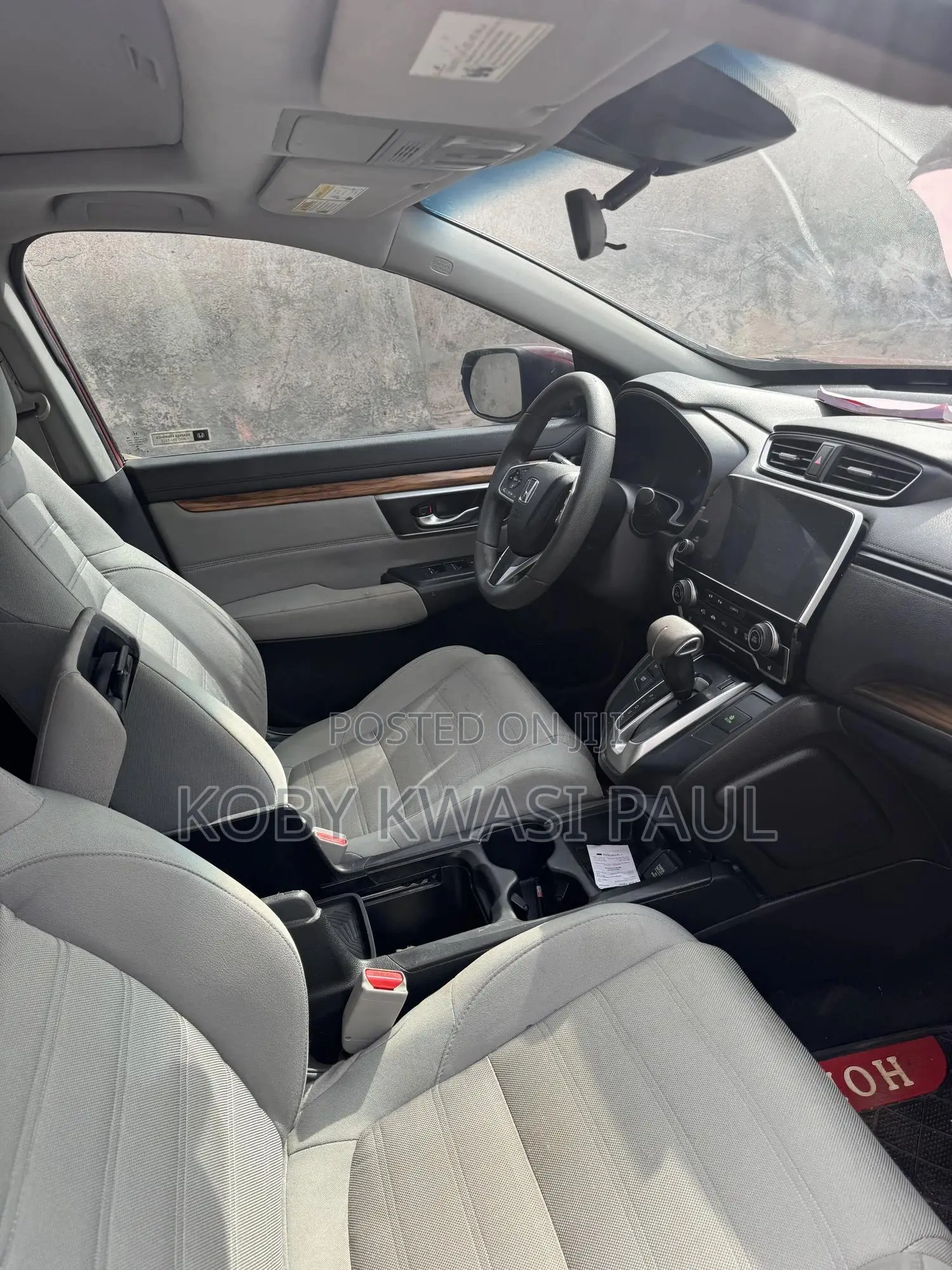 Honda CR-V EX-L 4dr SUV AWD (1.5L 4cyl CVT) 2017 Burgundy