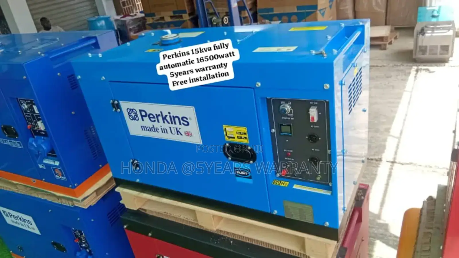 Existing Power Perkins 15kva 16500wat Diesel Fully Automatic