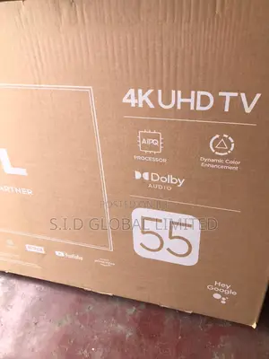 TCL 55" HDR Bezel-Less Android Smart Tv