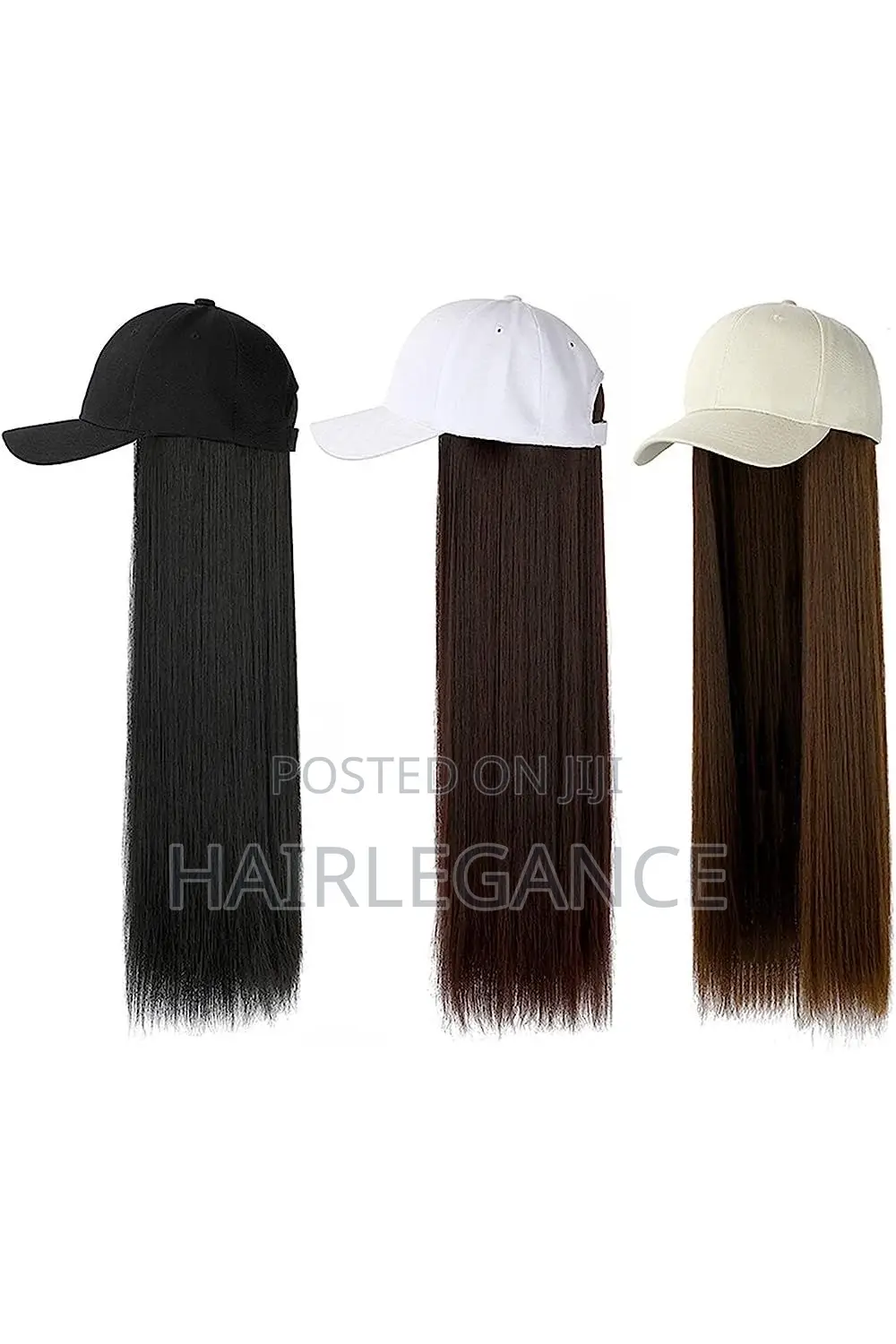 Human Hair and Blend Cap Wig Unit