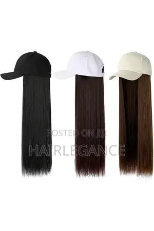 Human Hair and Blend Cap Wig Unit
