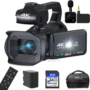 Photo - Komery 64mp Video Camera Camcorder Uhd