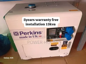 Elegant Pinnacle Eterna 15kva 16500watts Diesel Perkins Gen