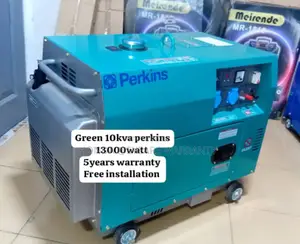 Energy Glimmer Perkins Generator 10kva 13000watt Diesel 10kv