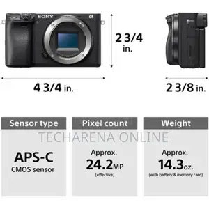 Sony A6400 Mirrorless Camera With 16-50mm