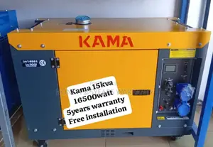 Energy Ray Generator Kama 15kva 16500watt Diesel 15kva Kama