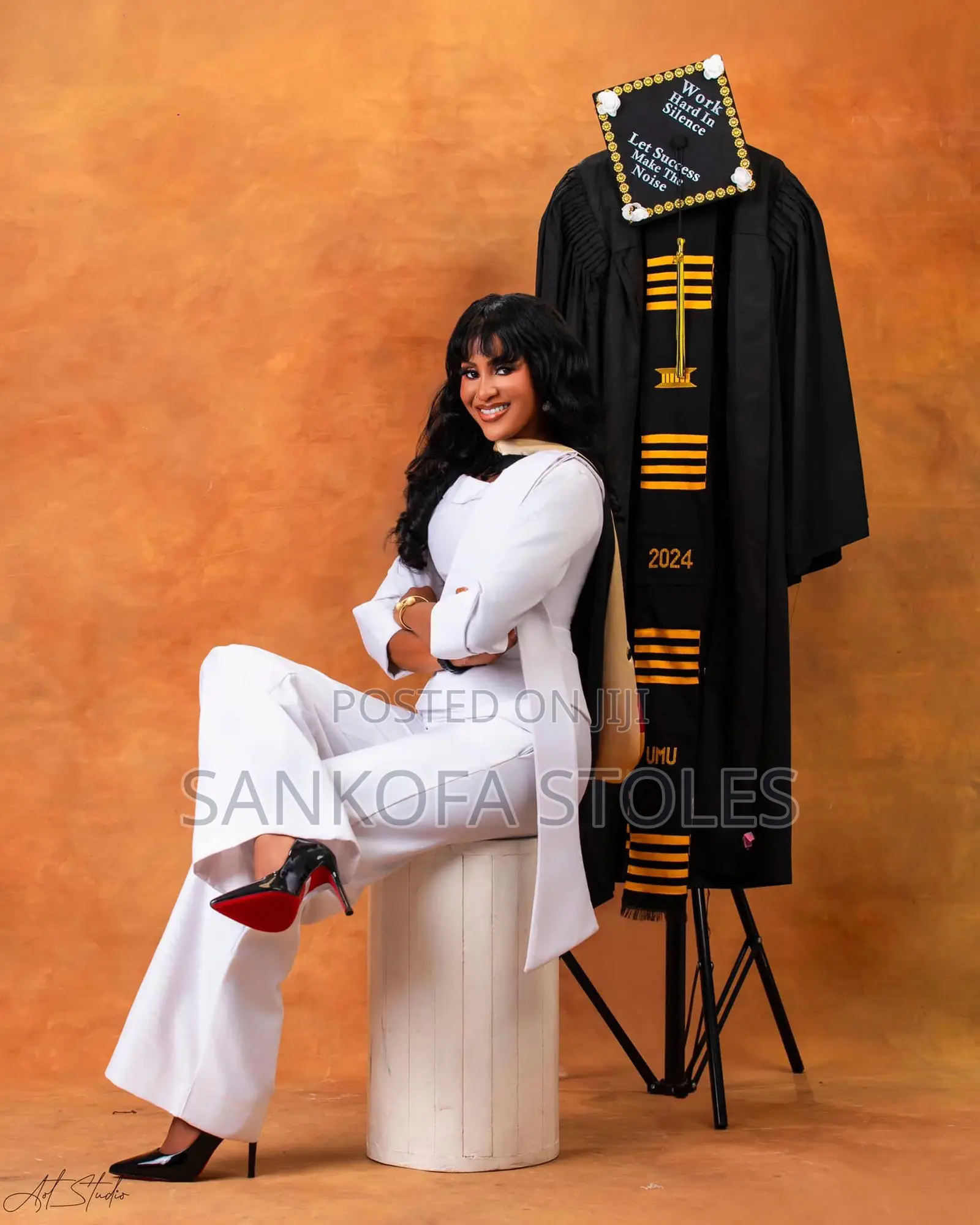 Handwoven Customize Graduation Sash