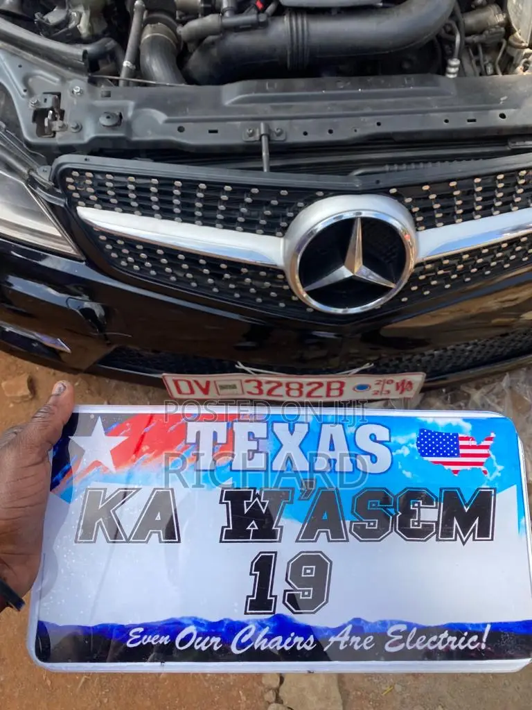 Customize Car Number Plate