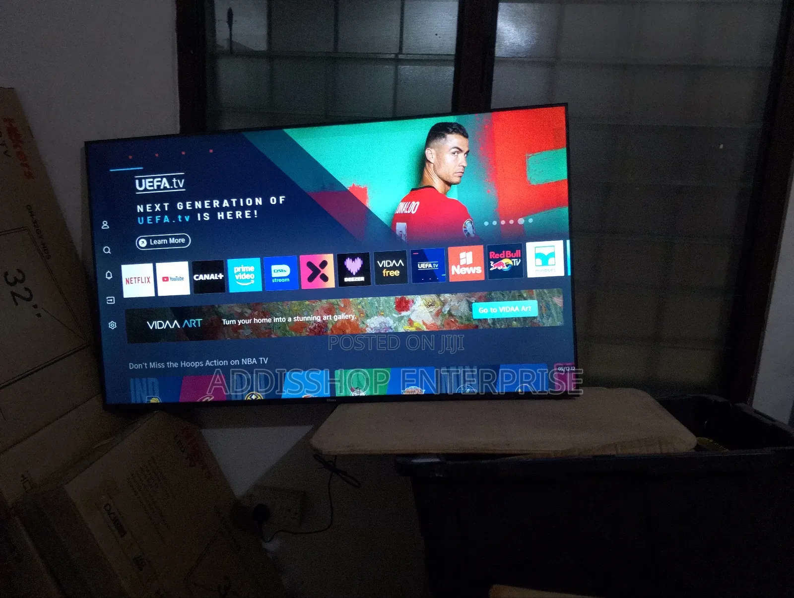 New Hikers 55 Inches Vidaa Smart Frameless With Bluetooth