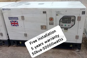 Weather Proof 50kva Silent Diesel Generator