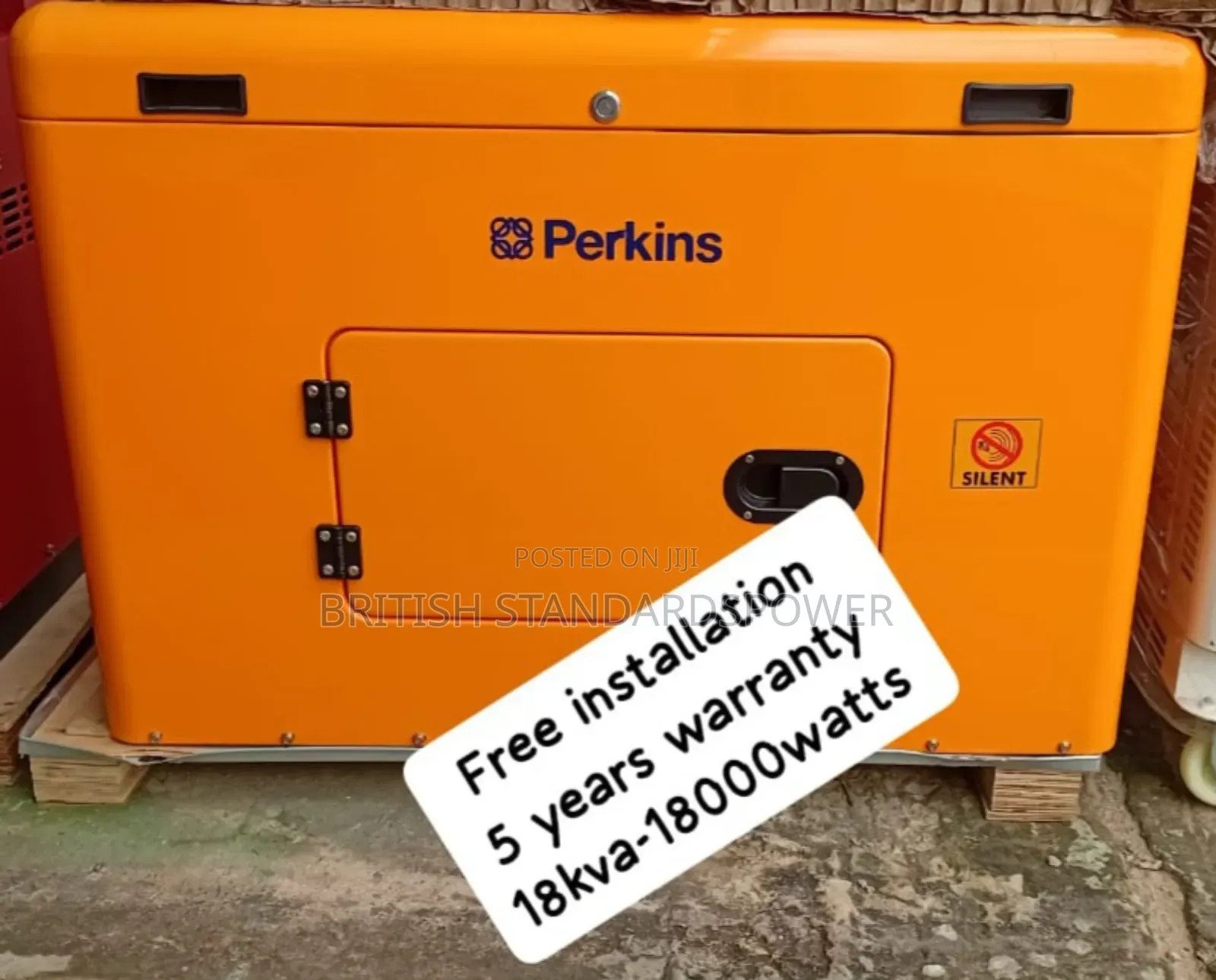All Conditions Durable 18kva Silent Perkins Generator