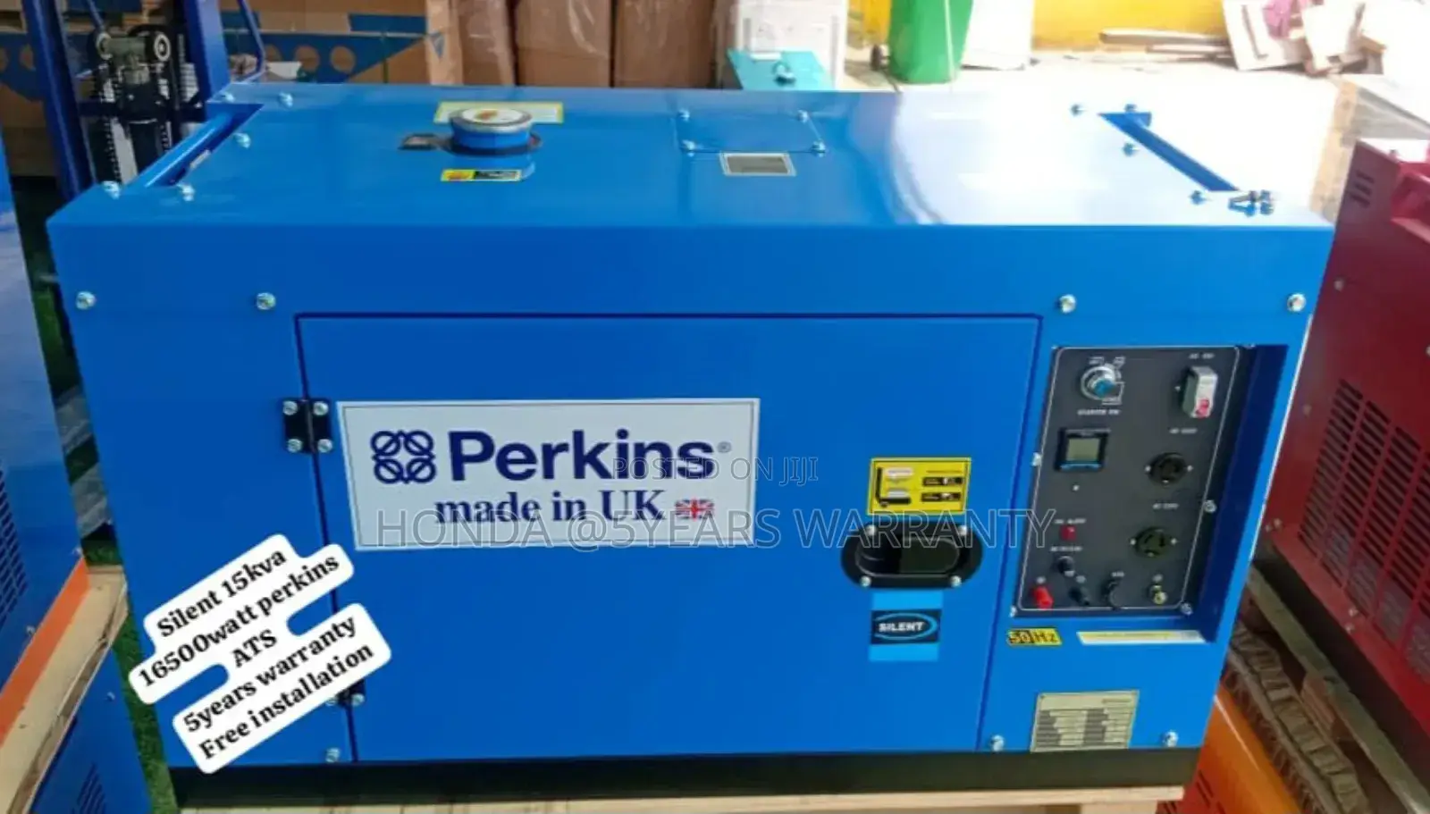 Green Bright Perkins 15kva Generator 16500watt Diesel 15kva