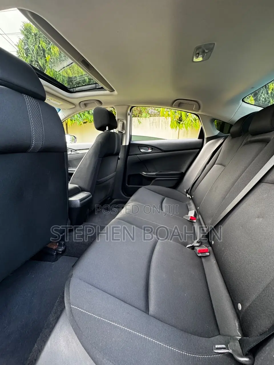 Honda Civic EX Sedan 2018 Gray